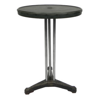 Art Deco Bistro Table with Bakelite Top, 1930s For Sale