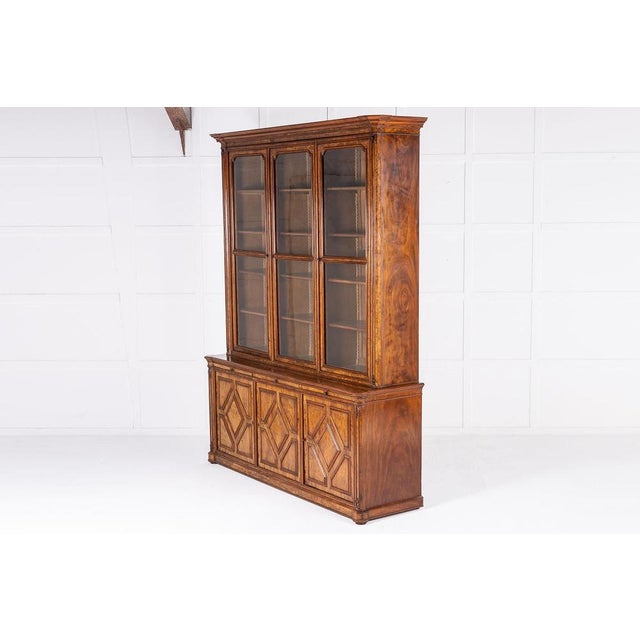 Early 19th Century French Mahogany Bookcase For Sale - Image 12 of 16