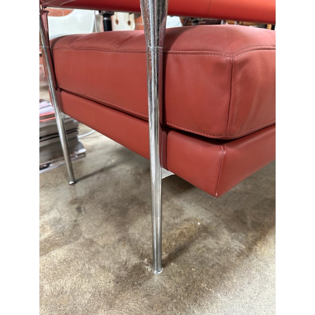 Mid-Century Modern Hydra Castor Leather Sofa by Luca Scacchetti for Poltrona Frau 1990s For Sale - Image 3 of 8