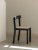 Contemporary Galta Black Oak and Grey Fabric Chair by SCMP Design Office for Kann Design For Sale - Image 3 of 5