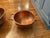 French Country 19th-Century Hand-Hammered Dovetailed Copper Basins With Iron Handles - Pair For Sale - Image 3 of 6