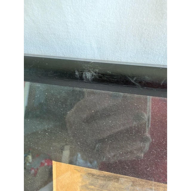 1960s Simon Karczmar Framed Print Blessing the New Moon Jewish Shtetl Life For Sale In Los Angeles - Image 6 of 9