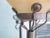 Vintage 1950s Industrial Steampunk Bronze Tripod Spotlight Floor Lamp With Lucite Shade For Sale - Image 9 of 12