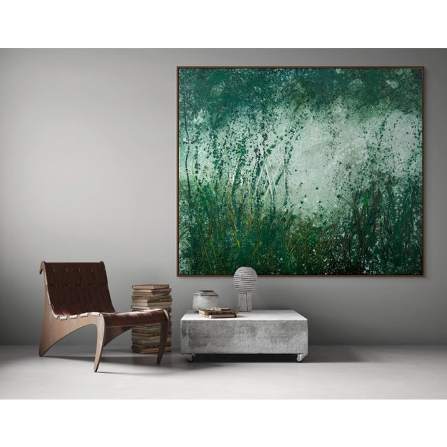 This artwork will be shipped rolled. Reiner Heidorn is a self-taught German contemporary painter known for monumental...