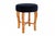 Art Deco Stool, Poland, 1940s For Sale - Image 4 of 7
