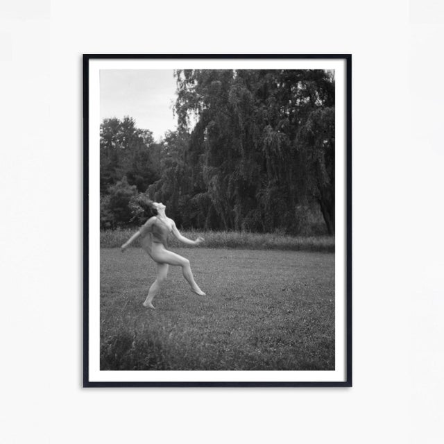 So free! So fun! One of the Elizabeth Duncan dancers photographed in the woods in the 1920s by Arnold Genthe. Printed in...