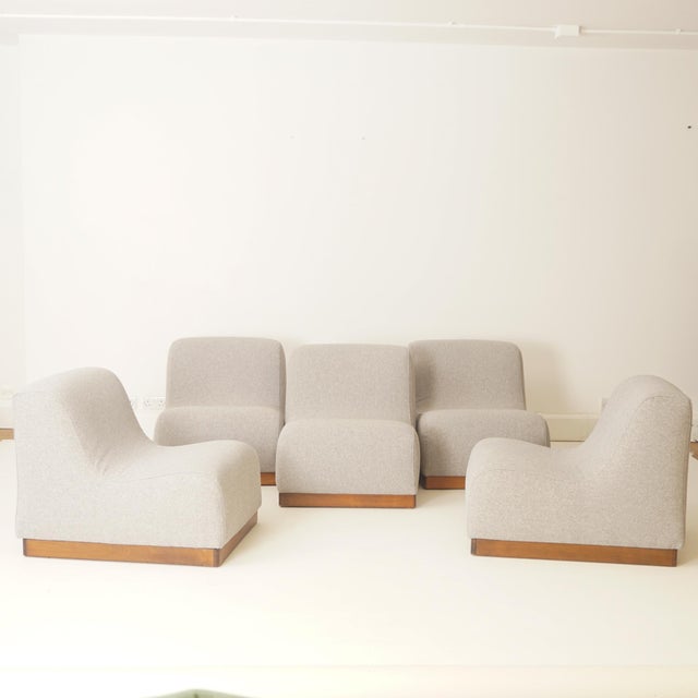Italian Modular Sofa, 1970s, Set of 5 For Sale - Image 13 of 14