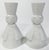 Whimsical ceramic female figure Limoges salt and pepper shakers. Each features wonderful embossed detail to dress and hat....