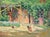 Molly Cramer, Farm with Chickens, Oil on Canvas, Framed For Sale - Image 9 of 9