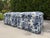 Late 20th Century Vintage Baker Ottomans Upholstered in Ralph Lauren Nanking Dragon Fabric, a Pair For Sale - Image 5 of 15