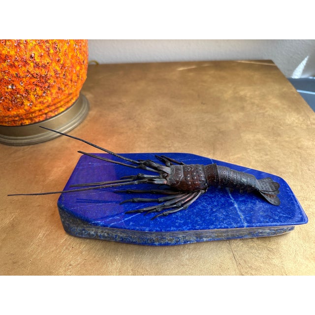 19th Century Japanese Articulated Copper Lobster For Sale - Image 11 of 12