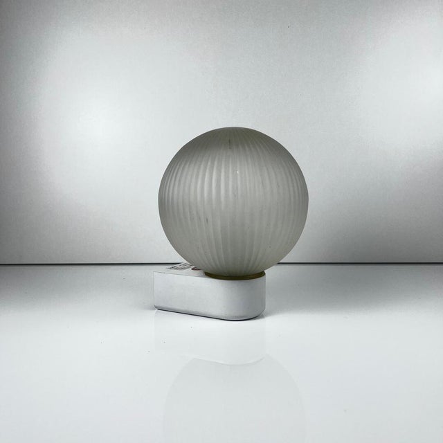 White Modern INDA Wall Light in White, 1970 For Sale - Image 8 of 11