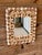 Vintage Organic Coastal Seashell Wall Mirror For Sale - Image 4 of 9