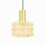 Mid-Century Space Age Amber Bubble Glass Pendant Light by Helena Tynell for Limburg, Germany, 1970s For Sale - Image 11 of 11