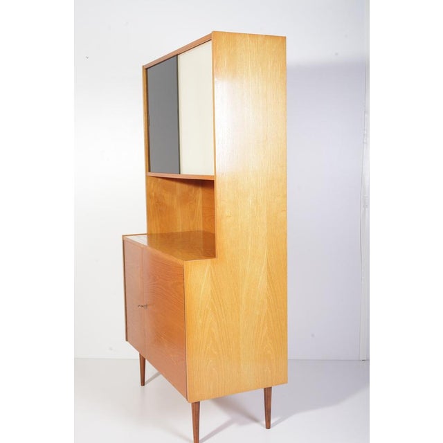 Mid-Century Ash Wood Cabinet from Up Zavody, 1965 For Sale - Image 4 of 18