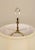 Vintage Etched Glass Lamp with Shade For Sale - Image 10 of 13