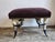 Hollywood Regency Mid 20th Century Hollywood Regency Steer Horn Bench/Ottoman - Manner of Anthony Redmile For Sale - Image 3 of 15
