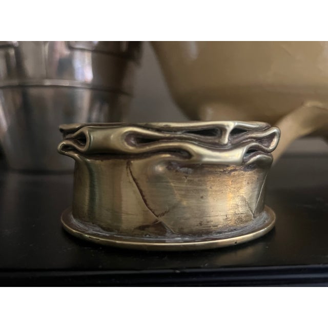 Early 20th Century Trench Art Catch All or Ash Tray, C. 1906 For Sale - Image 5 of 9