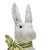 Contemporary Large White Rabbit Statement Animal Sculpture Earth Needs California Glazed Terracotta Statue 27.5" For Sale - Image 3 of 17