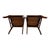 Pair of Mid-Century American Colonial Revival Hardwood Captain’s Dining Armchairs, Circa 1940–1960 For Sale - Image 4 of 10