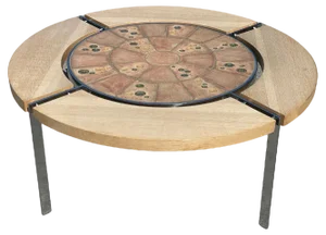 Mid-Century Modern Danish Coffee Table by Svend Aage Jessen, 1970
