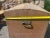 Antique Wood Travel Trunk - Primitive Wooden Storage Chest For Sale - Image 10 of 12