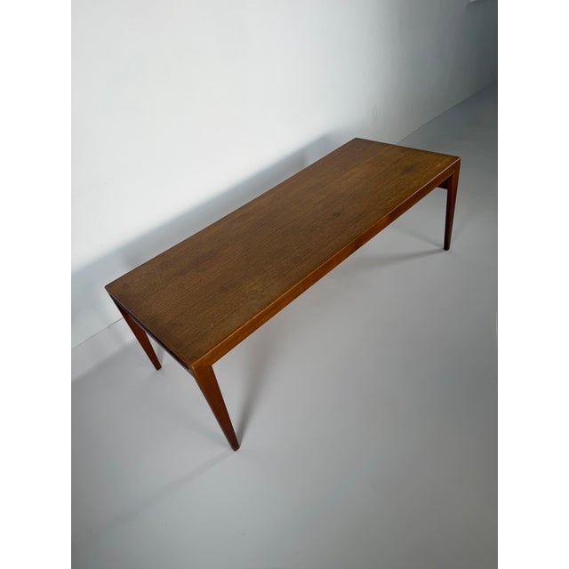 Brown Vintage Danish Extendable Teak Coffee Table, 1950s For Sale - Image 8 of 10