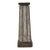 A delightful architectural salvage heavy wooden pedestal that we think could have been a hitching post, based on the two...