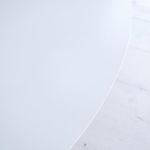 Oval Bench in Steel and Wood, 2011 For Sale - Image 9 of 12