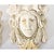 Early 20th Century French Pair of Reproduction Plaster Wall Planters For Sale - Image 9 of 11