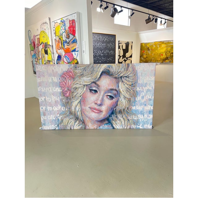 Realism Christina Major Dolly Oil on Canvas by Christina Major 2024 For Sale - Image 3 of 6