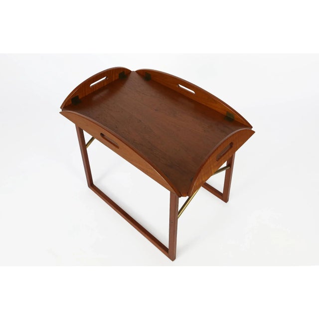 1960s Danish Side Table by Svend Langkilde for Illums Bolighus, 1960s For Sale - Image 5 of 13