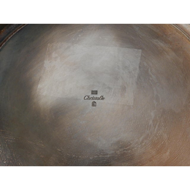 Mid-Century Modern Christofle France Silver Plated Wine Champagne Ice Bucket For Sale - Image 3 of 5