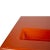 Orange Fiberglass Coffee Table in the Style of Marc Berthier For Sale - Image 9 of 10