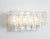 Wonderful pair of midcentury wall sconces with murano glass tubes, made by doria leuchten, germany, manufactured, circa...