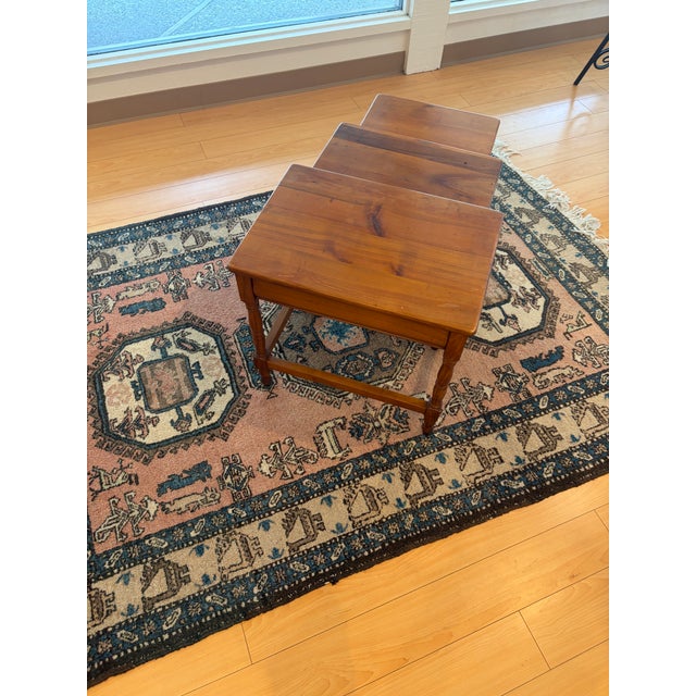 Vintage Nesting Tables For Sale - Image 4 of 5