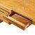 Wood Lou Hodges Mid Century Oak Cantilever Executive Desk For Sale - Image 7 of 10