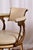 Metal Pair of Rare Vintage Dorothy Draper Fairmont Hotel Crown Room Chairs For Sale - Image 7 of 9