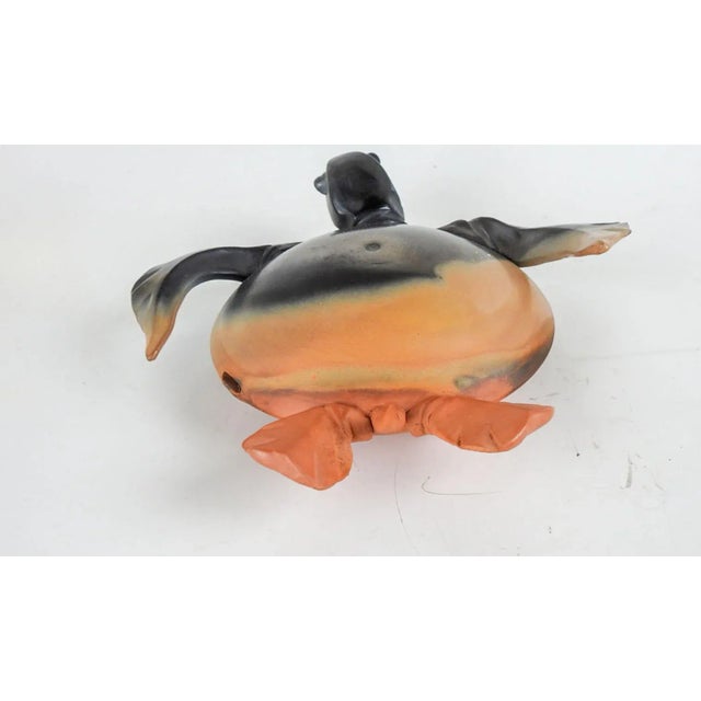 Black Artist Studio Pottery Sea Turtle Whistle For Sale - Image 8 of 11