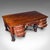 Wood Antique Partner's Desk, English, Bureau Mazarin, Louis XIV Revival, Victorian For Sale - Image 7 of 12