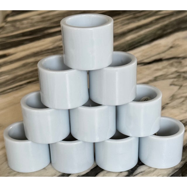 Late 20th Century Vintage Vera Neumann Napkin Rings - Set of 10 + 1 For Sale - Image 5 of 10
