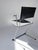 Matteo Grassi Ballerina Chair in Grey Coloured Full Grain Leather by Herbert Ohl for Matteo Grassi, 1990s For Sale - Image 4 of 15