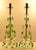 Murano Green Prunts on Vintage Murano Lamps For Sale - Image 4 of 8