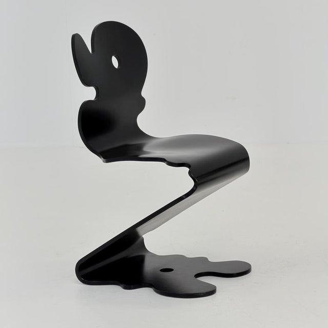 Postmodern Mid-Century Modern Pantonic 5000 Chair by Verner Panton for Studio Håg, 1990s For Sale - Image 3 of 18