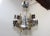 1970s Gaetano Sciolari Brass and Chrome Chandelier For Sale - Image 9 of 13