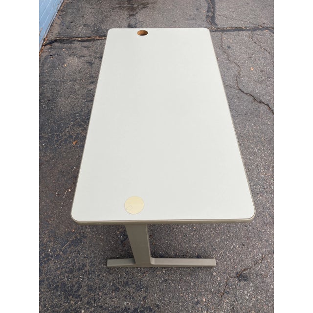 Wood Mid-Century Modern Herman Miller Action Office Table For Sale - Image 7 of 13