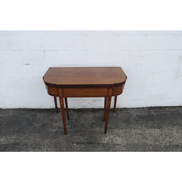 This Console Extension Table is made of wood, solid wood, mahogany, and veneer. This wonderful Table was made in the...