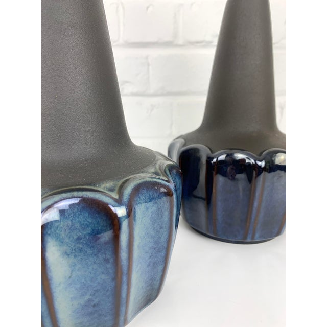 Model 1051 Ceramic Table Lamps by Einar Johansen for Søholm, Denmark, 1960s, Set of 2 For Sale - Image 9 of 15