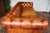 1980s Vintage Chesterfield Brown Leather Sofa, 1980s For Sale - Image 5 of 18