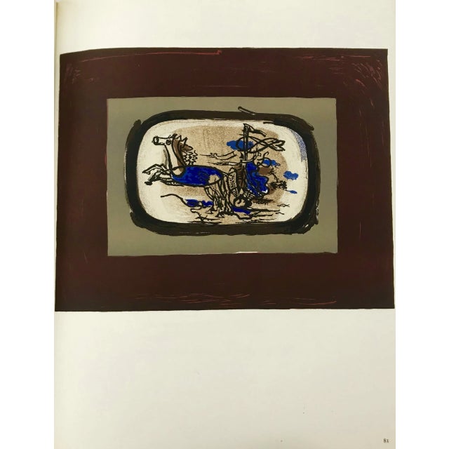 Abstract Braque Lithograph P81 Le Char 2 Mourlot 1963 For Sale - Image 3 of 3